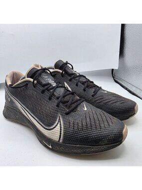 Nike Vapor Edge Turf Mens Size 12 Black White Football Training Shoes Running